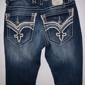 Rock revival men’s jeans